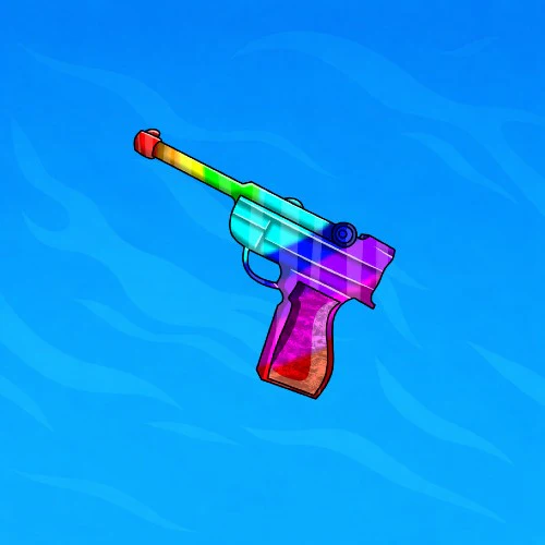 Chroma Luger Gun